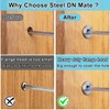 Steel DN Mate 100 Pack Stainless Steel Protector Sleeves for
