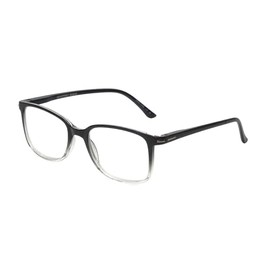 Calabria Beene GBR006 Rectangular Eyeglasses Frame Black Crystal Men Clear Demo Lens Glasses Fashion Trendy No Magnification