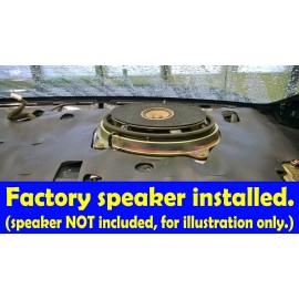 MJM SPEAKER ADAPTERS Exact Fit Rear Speaker Adapters for Lexus IS 01-05 Vehicals SAK001_69 - 1 Pair