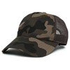 Funky Junque Mesh Trucker Hat Breathable Snapback Cap for Men