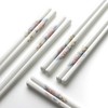 IQCWOOD 5 Pairs Ceramic Chopsticks, Bone China Chinese Reusable Chopsticks