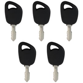 YTXXDEUS US! 5Pcs 140401 140402 140403 Ignition Starter Key GY20680 for John Deere Lawn Mower LA140 LA145 LA150 LA155 LA165 LA175 LT133