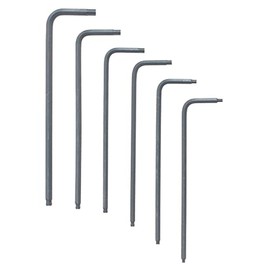 Bondhus 11346 Set of 6 BallStar L-Wrenches, Sizes T6-T15