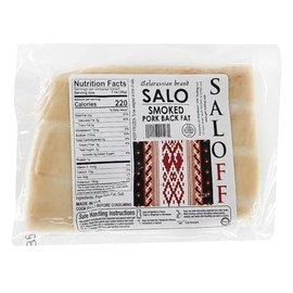 Saloff Smoked Suet Pork Back Fat Salo 498g/ 17.57 oz