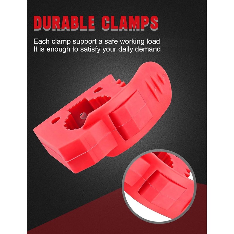 Greluma 4 Pcs Shovel Holder Shovel and Axe Holder with