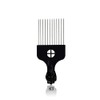 Steel Comb, Professional Hair Styling Comb Anti-Static Afro Comb With