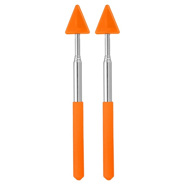 PATIKIL Telescopic Teachers Pointer, 2 Pcs Arrow Teacher Pointer Stick