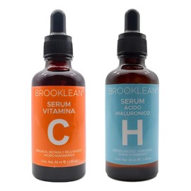 KIT SERUMS C (Vitamina C) Y H (Acido Hialuronico) para el cuidado de la piel. Unisex.                                                                 