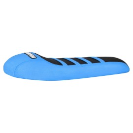 Enjoy Mfg Super73 1-Up eBike Seat Cover - S1, S2, R, RX - LT BLUE / BLK / LT BLUE RIB #365
