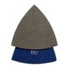 3" Triangular Diamond Grinding/Polishing Pads for Oscillating Multi-Tools, 30, 60,