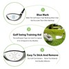 Aihoom 40pcs Golf Impact Tape, Golf Club Impact Stickers for