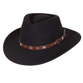 Scippis Hat-312818 Cowboy Hat, Black, M (56/57)