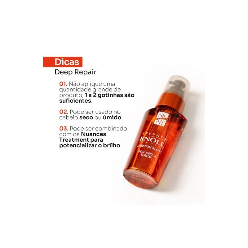 STEPHEN KNOLL Premium Sleek Deep Repair Serum Treatment 1.7 fl