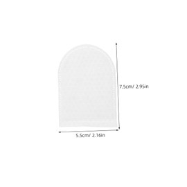 Baluue Long Lasting Reusable Cotton Pads for Face Makeup Remover u Pocket Design 120 Count Pearl Texture