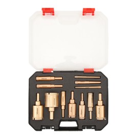 12Pcs Brazed Hole Drill Bit Hole Saw Dry Wet Cut Hole Opener Tool for Granite Marble