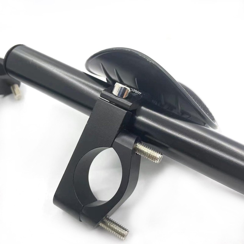 Triathlon Bicycle Handlebars, Black, TT Handlebars, Aero Bars, Aluminium Alloy,