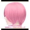 CaseEden 6110 Premium Cosplay Wig, Smooth, Short Bob, Short, Light