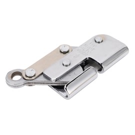 Akozon Alloy Steel Climbing Fall Lock Rope Gripper with Self-Locking Mechanism for Arborist Expeditions - Durable Climbing Safety Device with Strong