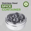 Nature's Own Indian Spice Box - 7 Containers, Stainless Steel
