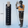 Canvas and Leather Welding Rod Bag,Canvas Rod Holder Welding Electrode