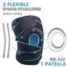 LAVAED Knee Brace with Side Stabilizers for Knee Pain, Adjustable