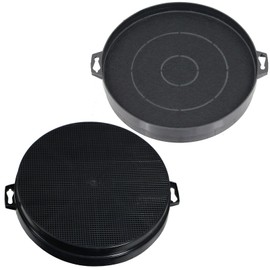 SPARES2GO CHF210 CHF210/1 Type Charcoal Carbon Air Filters for SMEG Cooker Hood Extractor Vent (Pack of 2)