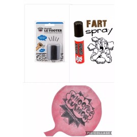 Forum Liquid Fart Spray Can ~ Le tooter~ whoopie cushion combo pack gag gift stinky