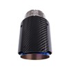 CARMON Real Twill Carbon Fiber Exhaust Pipe Muffler Tips with