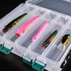 Fishing Tackle Boxes, 12 Compartments Tackle Plastic Storage Box Fishing