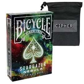 Bicycle Stargazer Nebula Playing Cards - Includes Cipher Card Bag
