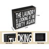 Farmhouse Laundry Room Decor Laundry Box Sign Funny Laundry Room