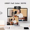Yoidesu 1080P Full HD Webcam Computadora Cámara Cámara USB de