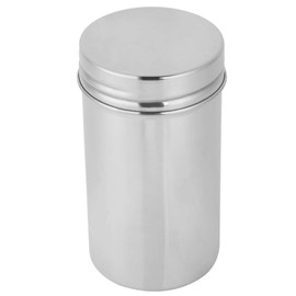 QANYEGN 304 Stainless Steel Sealed Storage Jar, Airtight Kitchen Food Storage Container, Portable Coffee Grounds Container(Large size)