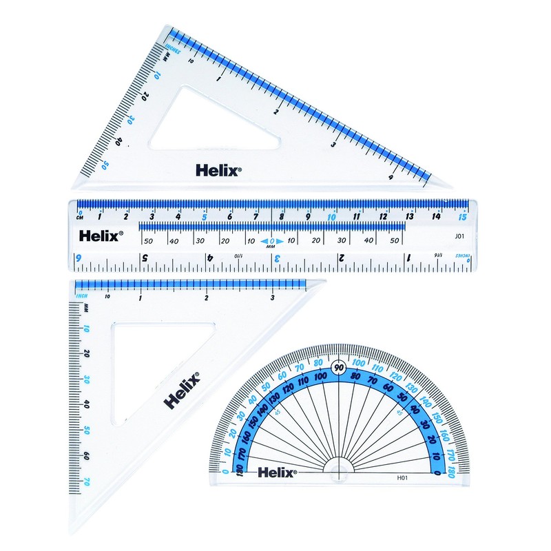 Helix 15cm Four Piece Geometry Set