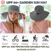 Solaris Wide Brim Sun Hat for Women, UPF 50+ UV