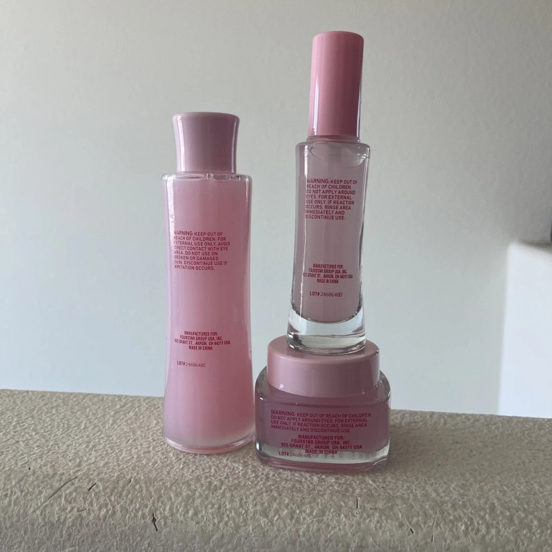 B•PURE “Glow Up” Watermelon Toner, Serum & Night Moisturizer -
