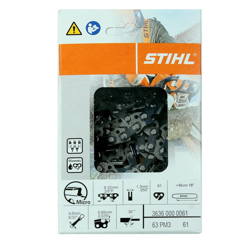 Stihl 63PM3-61, 63PM3 61, Picco Micro 3 Saw Chain, 3/8"P