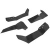 Extended Fender Flares Mud Flaps Compatible with Polaris RZR S