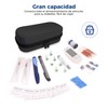 Hielera para Insulina Portatil con Display Temperatura&3 Bolsas de Hielos,Bolsa