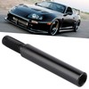Shift Knob Extender，Manual Metal Chrome Gear Shift Knob 3in Extension