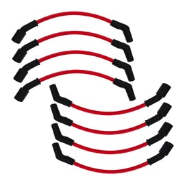 8-Pack Spark Plug Wires 10mm Replacement for Chevy GM LSx LS1 LS2 LS3 LS6 LS7 V8 Engine