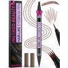 iMethod Microblading Eyebrow Pencil - Eyebrow Pencil Dual-Ended 2-in-1 Eyebrow