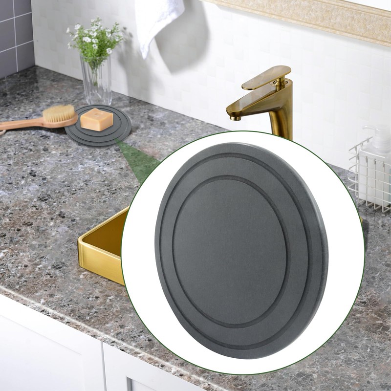 2pcs Diatomaceous Earth Plant Saucers, 7.8 Inch Instant Dry Trays