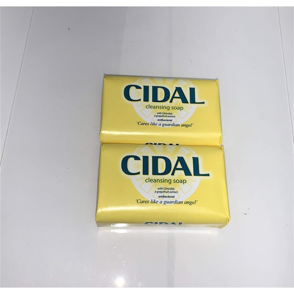Cidal 250g Natural Antibacterial Soap - Pack of 2
