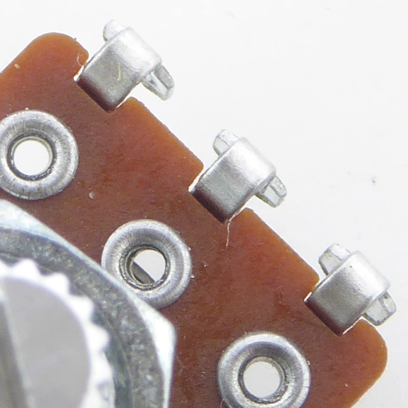 B250K linear guitar potentiometer 16mm diameter 18mm shaft tone volume