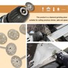 Stone Carving Set Diamond Burr Bits Compatible with Dremel, Cutting