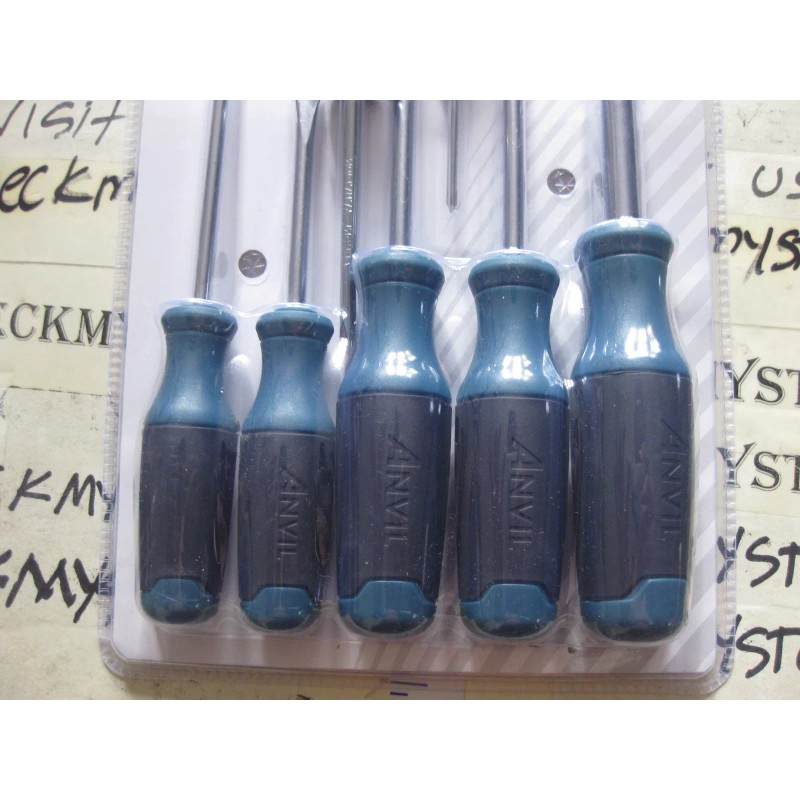 ANVIL NEW NIB ANVIL SCREWDRIVER SET WITH 6 IN 1