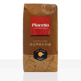 Piacetto Caffe Crema Supremo - 1 kg Coffee Beans