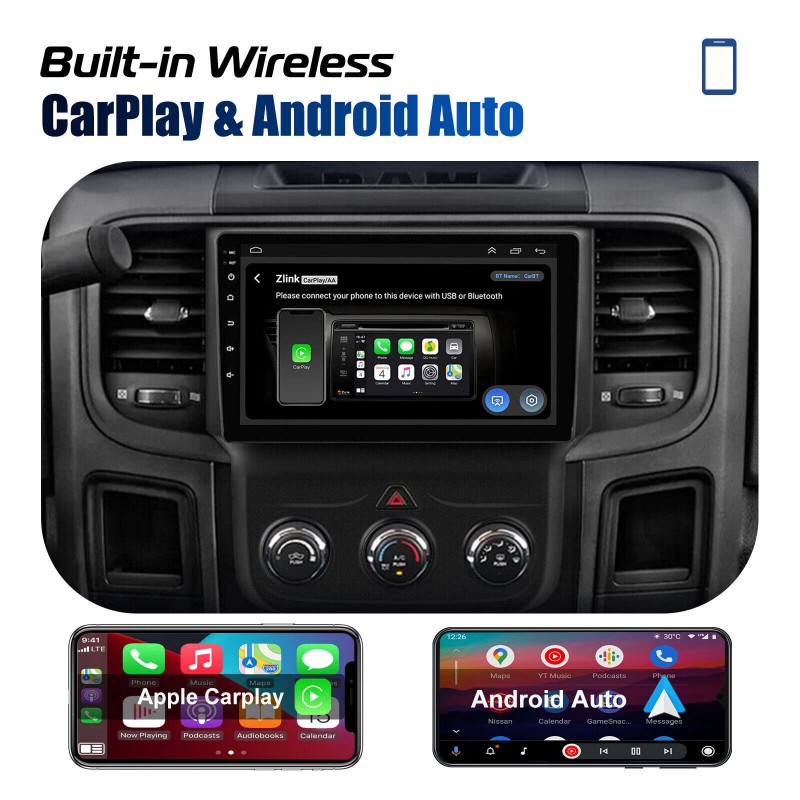 Unbranded Car Stereo For 2013-2018 2+32G Dodge Ram 1500 2500