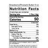 All Natural Butters Strawberry/Rhubarb- 8 Oz Jar - Qty 3